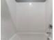 Clean shower with white subway tile at 4625 Ridgeley Ave # 103, North Las Vegas, NV 89084