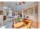 Cozy dining area adjoining the kitchen with modern appliances and lighting at 471 Eagle Vista Dr, Henderson, NV 89012