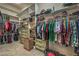 Large walk-in closet with ample shelving and hanging space at 5635 Exotic Rosette Ave, Las Vegas, NV 89139