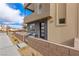 Modern townhome exterior with private entrance and landscaping at 671 Sentinel Spire St, Las Vegas, NV 89138