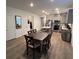 Dining area with table and chairs near the kitchen at 6842 Laguna Blanca St, North Las Vegas, NV 89086