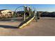 playground with a large slide at 6842 Laguna Blanca St, North Las Vegas, NV 89086