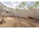 Small backyard with gravel and a block wall at 7239 Proud Patriot St, Las Vegas, NV 89148