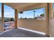 Private patio with distant mountain views at 733 Rock Springs Dr # 201, Las Vegas, NV 89128