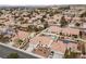 Aerial image of house, pool, and surrounding neighborhood at 8212 Bolingbrook Ave, Las Vegas, NV 89149