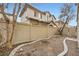 Small backyard with gravel landscaping and partial home view at 947 Cantabria Heights Ave, Las Vegas, NV 89183