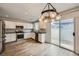 Modern kitchen with stainless steel appliances and granite countertops at 947 Cantabria Heights Ave, Las Vegas, NV 89183