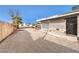 Front yard with gravel driveway and walkway at 108 S Mallard St, Las Vegas, NV 89107