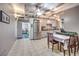 Kitchen with stainless steel appliances and green countertops at 108 S Mallard St, Las Vegas, NV 89107