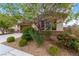 A single-story home with a two-car garage and manicured landscaping, offering a welcoming curb appeal at 1172 Via Della Costrella, Henderson, NV 89011