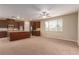 Spacious kitchen with island and stainless steel appliances at 1172 Via Della Costrella, Henderson, NV 89011