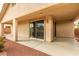 Covered patio with sliding glass doors leading to backyard at 1172 Via Della Costrella, Henderson, NV 89011