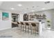 Contemporary wet bar featuring a sleek design and ample storage at 2272 Horizon Light Ct, Henderson, NV 89052