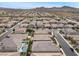 Aerial view of neighborhood with houses and pools at 2364 Boretto St, Henderson, NV 89044