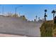 View of backyard and distant city skyline at 2526 Rocky Countryside St, North Las Vegas, NV 89030