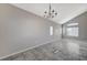 Dining room featuring tiled floor and large window at 2526 Rocky Countryside St, North Las Vegas, NV 89030