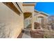 House exterior showcasing entrance and walkway at 2526 Rocky Countryside St, North Las Vegas, NV 89030