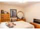 Bright bedroom with double bed, dresser, and tv at 3008 Blue Fin Cir, Las Vegas, NV 89128