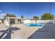 Expansive pool and patio area at 3012 Holly Hill Ave, Las Vegas, NV 89104