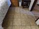 Beige tile floor in the bedroom at 3381 W Simkins Rd, Pahrump, NV 89060