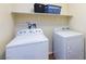 Convenient laundry area with washer and dryer at 3811 E Chaffe Ave, Pahrump, NV 89061