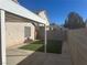 Artificial turf and covered patio area at 5005 Prairie Springs Ct, Las Vegas, NV 89130