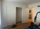 Bedroom with a large closet and home gym equipment at 5005 Prairie Springs Ct, Las Vegas, NV 89130