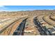 Aerial view of houses in a residential community at 524 Celebratory Pl, Henderson, NV 89011