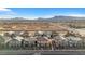 Aerial view of community, showing multiple homes at 524 Celebratory Pl, Henderson, NV 89011