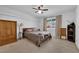 Comfortable bedroom with a queen bed and ample closet space at 7900 Idledale Ct # 102, Las Vegas, NV 89145