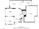 First floor plan showing layout of rooms at 8320 Carmel Ridge Ct, Las Vegas, NV 89113