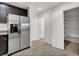 Walk-in pantry with ample shelving for storage at 8960 Fox Season Ave, Las Vegas, NV 89178