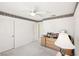 Bedroom with dresser, lamp, and closet at 9123 Claretta Dr, Las Vegas, NV 89129