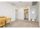 Upper-level laundry room with washer and dryer at 1004 Huckburn Ave, Henderson, NV 89015