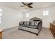 Spacious main bedroom with ceiling fan and dresser at 1004 Huckburn Ave, Henderson, NV 89015