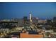 City skyline at night, viewed from above at 150 Las Vegas Blvd # 1909, Las Vegas, NV 89101