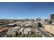 Panoramic aerial view of the city, highlighting the property's prime location at 150 Las Vegas Blvd # 1909, Las Vegas, NV 89101