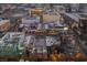 Aerial view of city streets and buildings at 150 Las Vegas Blvd # 1909, Las Vegas, NV 89101