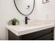 Modern bathroom vanity with white countertop at 150 Las Vegas Blvd # 1909, Las Vegas, NV 89101