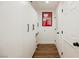 Hallway with built-in storage and wood floors at 150 Las Vegas Blvd # 1909, Las Vegas, NV 89101