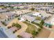 Aerial view of house, yard, and driveway at 1920 Cavalry St, Pahrump, NV 89048