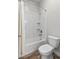 Clean bathroom with shower/tub combo and updated fixtures at 23 Via Tavolara, Henderson, NV 89011