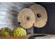 Kitchen counter with decorative stone accents at 23 Via Tavolara, Henderson, NV 89011