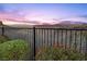 Stunning mountain views from the backyard at 23 Via Tavolara, Henderson, NV 89011