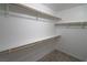 Large walk-in closet with ample shelving and hanging space at 242 Botanic Gardens Dr, Las Vegas, NV 89148