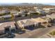 Wide aerial view of community with several homes and lots at 2669 Pioneer Estates Ct, Las Vegas, NV 89117