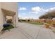 Relaxing backyard patio with putting green at 2682 Korea Ct, Henderson, NV 89052