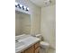 Clean bathroom with single sink vanity and shower/tub combo at 2725 S Nellis Blvd # 2036, Las Vegas, NV 89121