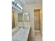 Bathroom with double sink vanity and access to shower at 2725 S Nellis Blvd # 2036, Las Vegas, NV 89121