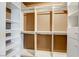 Large walk-in closet with shelving and hanging rods at 303 Glasgow St, Henderson, NV 89015